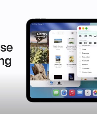 Apple návody – Jak používat více aplikací najednou na iPadu