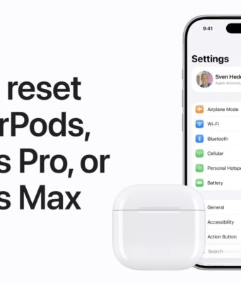 Apple návody – Jak resetovat AirPods, AirPods Pro nebo AirPods Max