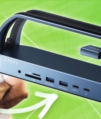 Jan Březina – Vertikální stojánek na MacBook s USB-C HUBem iVANKY (Alisczech vol. 1215)