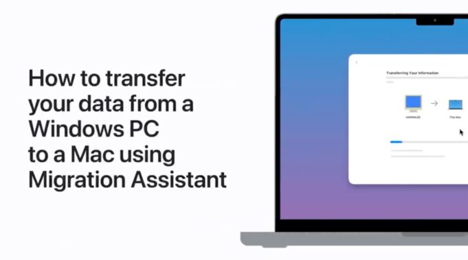 Apple návody – Jak přenést data z počítače s Windows do Macu pomocí nástroje Průvodce přenosem dat