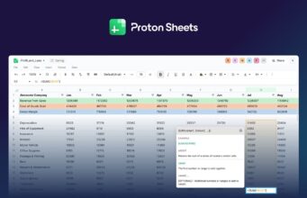Proton spouští Proton Sheets – šifrované tabulky jako alternativa k Excelu a Google Sheets