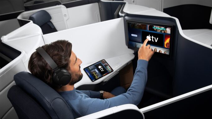 Cestující Air France nyní mohou během svých letů sledovat vybrané pořady Apple TV zdarma
