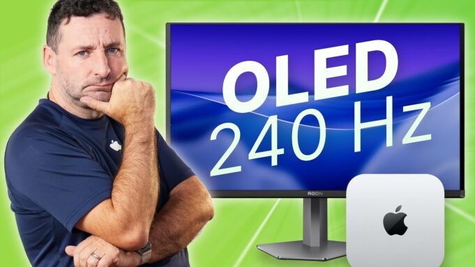 Jan Březina – Může levný herní OLED monitor posloužit na střih videa? (Alisczech vol. 1242)