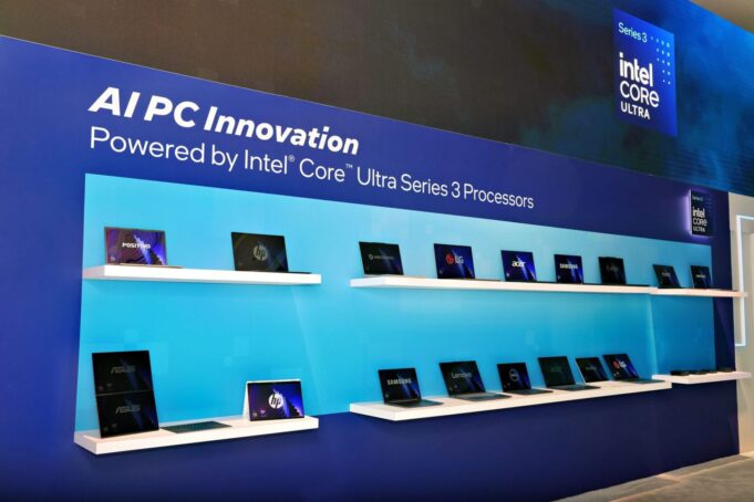 CES 2026: Intel představil nové čipy Core Ultra Series 3