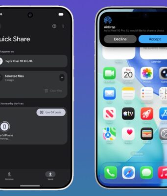 Přenos dat mezi Androidem a iPhonem přes AirDrop je nyní podporován i na telefonech Pixel 9