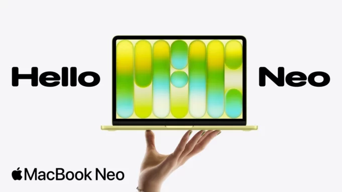 MacBook Neo má maximální počet cyklů nabíjení 1 000
