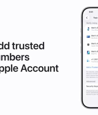 Apple návody – Jak přidat důvěryhodná telefonní čísla k účtu Apple