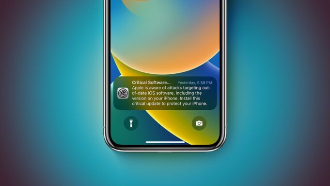 Apple začal varovat uživatele se staršími verzemi iOS před aktivními webovými útoky