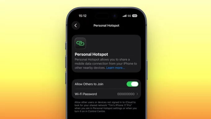 Návod – Jak zkontrolovat využití dat hotspotu na iPhonu
