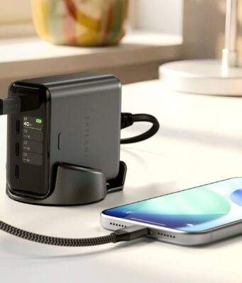 Satechi představil novou nabíječku ChargeView 140W s inteligentním nabíjením a digitálním displejem