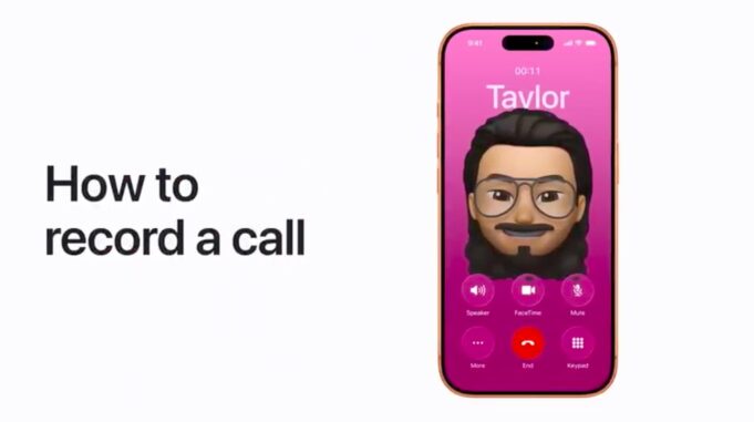 Apple návody – Jak nahrát hovor na iPhonu a iPadu