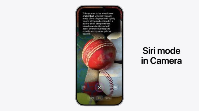 Apple vylepšil vizuální inteligenci o rozdělení plateb, zobrazení nutričních informací a podporu pro visionOS