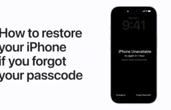 Apple návody – Jak obnovit váš iPhone, pokud jste zapomněli přístupový kód
