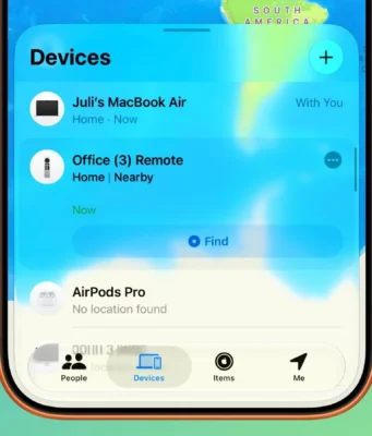 Ovladače Apple TV Remote druhé a třetí generace lze nyní vyhledávat pomocí aplikace Najít